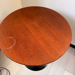 サイドテーブル　シミありの画像