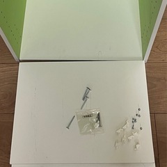 【無料】カラーBOX  Nカラボ3段　黄緑の画像