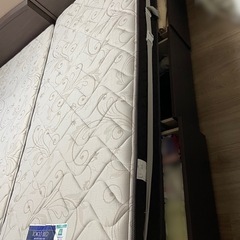 【東京ベッド】マットレス＋収納付きベッドフレームの画像