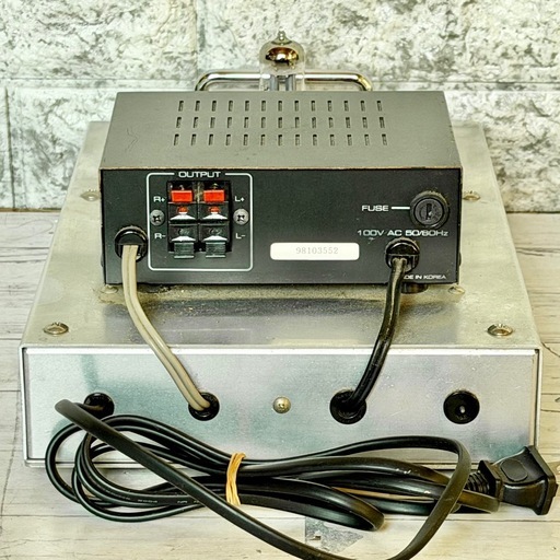 自作真空管アンプ + Sound Device TA-3S パワーアンプ