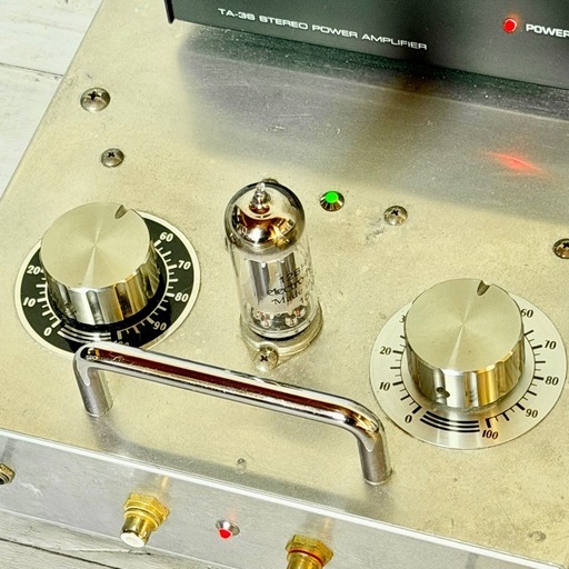 自作真空管アンプ + Sound Device TA-3S パワーアンプ