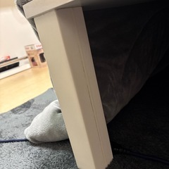 コタツ　白　120センチの画像