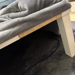 コタツ　白　120センチの画像