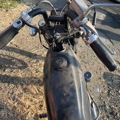 サベージ400 LS400 カスタム チョッパー ボバ― 実働 ベース 書類付きの画像