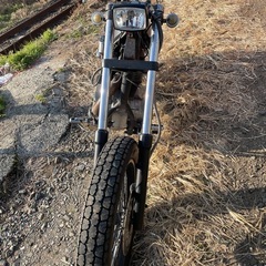 サベージ400 LS400 カスタム チョッパー ボバ― 実働 ベース 書類付きの画像