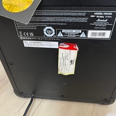  ギターアンプ、2024年1月28日購入。2回しか使ったことがありません。の画像