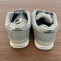 ニューバランス　14cm グレーの画像