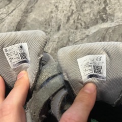 ニューバランス　14cm グレーの画像