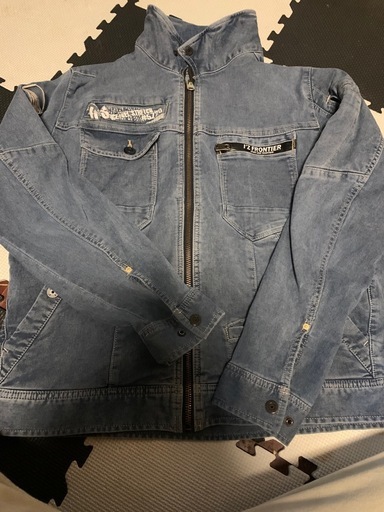 アイズフロンティア　デニム作業服上下2セット　