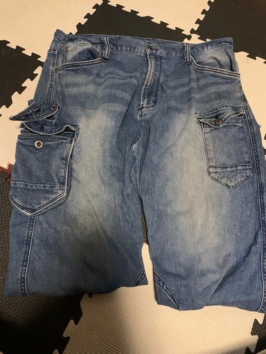 アイズフロンティア　デニム作業服上下2セット　
