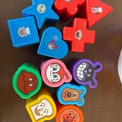 アンパンマン　鍵、ブロックセット（15点）の画像