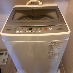 aqua 洗濯機　　の画像