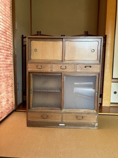 レトロ家具　古い棚