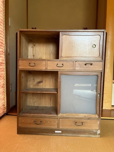 レトロ家具　古い棚