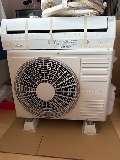 HITACHI  2014年製 エアコン＆室外機