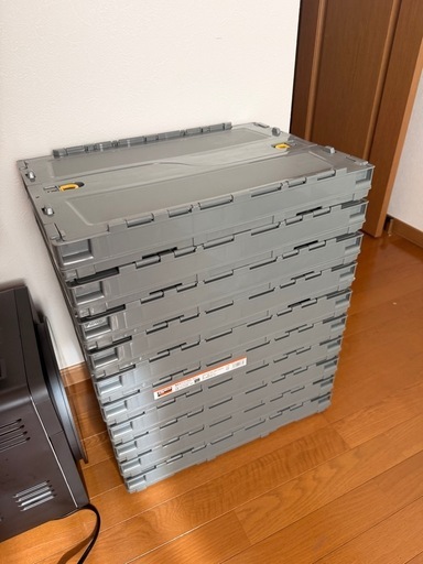 【コンテナボックス】TRUSCO  グレー　10個セット