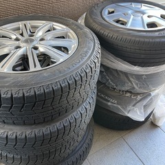 スタッドレス、ノーマルタイヤセットの画像