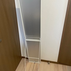 スタンドミラー/姿見  ホワイト　　の画像