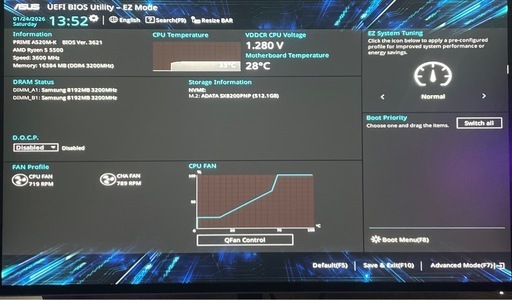 【決まりました】新品部品使用 ゲーミングPC 20万円構成　RTX3070 RYZEN5 MEM16GB SSD