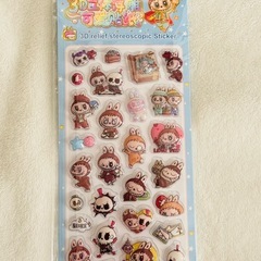 『新品未使用』3D立体シールの画像