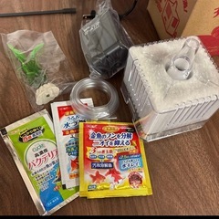 エアーポンプ　ぶくぶくフィルターセットの画像