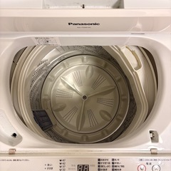 (2/1引取り)Panasonic洗濯機 の画像