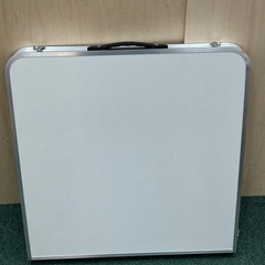 美品　折りたたみテーブル　アウトドア　コンパクト　家具軽量の画像