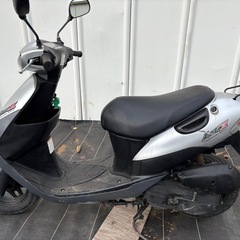 【動画あり】 レッツ2 フロントタイヤ マフラー新品　CA1PA 2スト 原付バイクの画像