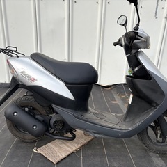 【動画あり】 レッツ2 フロントタイヤ マフラー新品　CA1PA 2スト 原付バイクの画像