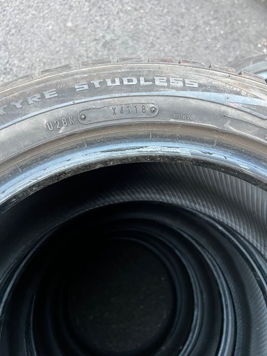 205/55R16, ダンロップ,2018年,4本