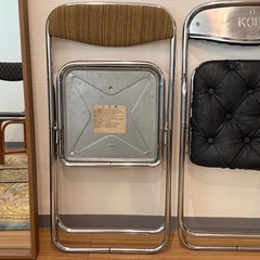 90s パイプチェア　ボタン締め　リメイクの画像