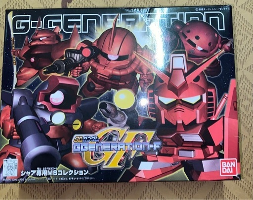 SDガンダム GジェネF シャア専用MSコレクション