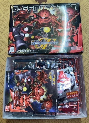 SDガンダム GジェネF シャア専用MSコレクション