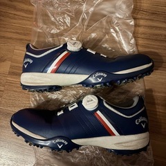 CALLAWAY ゴルフシューズ ネイビー　女性用24.5の画像