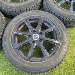 スタットレスタイヤ　アルミホイール　4本セット　ヤリス　WISH BOXY　セレナ他　プリザック195/60/R16の画像