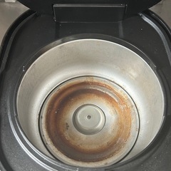 SHARP 炊飯器　黒　2020年製の画像