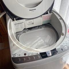 再出品　Panasonic 洗濯乾燥機　8kgの画像