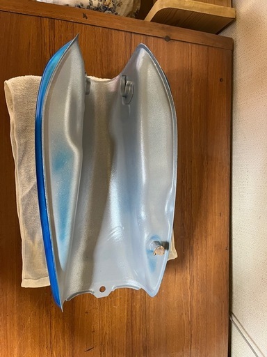 ホンダR&Pタンクキャンディブルー塗装後未使用　検NSR50TZRエイプモンキーゴリラ