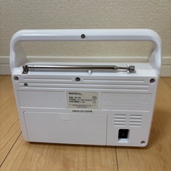 ポータブルラジオHR-K81 電源コード無しの画像