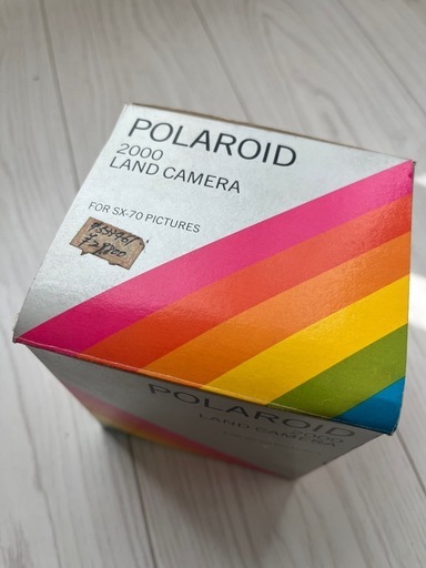 新品未使用　ポラロイド SX-70 2000