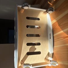 Hoppl 木製ベビーベッド べベット ゆりかごの画像