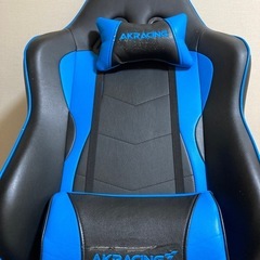 AKレーシング ゲーミングチェアの画像