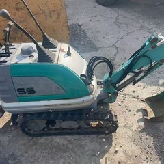 中古ミニ油圧ショベル ★コベルコSS1 443時間 ★ 軽トラ積載可能の画像