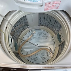 受け取り決定済み　洗濯機の画像