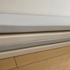 カラズプレイマット120×160×4cm グレーホワイトの画像