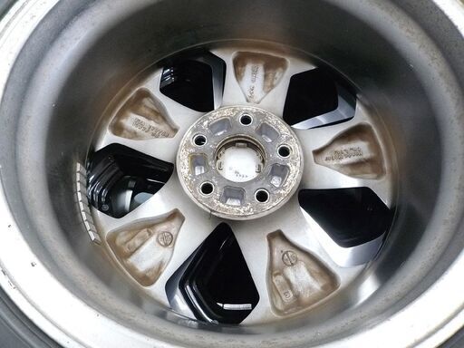 ホイール付きタイヤ4本セット ホンダ ヴェゼル 純正 17×7J 5H PCD114.3 +55 215/55R17 中古 苫小牧西店