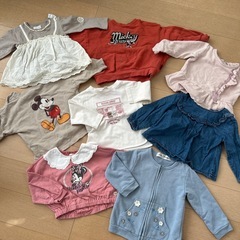 90サイズ子供服の画像