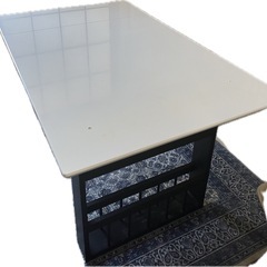 ニトリ　ロピア　伸長式ダイニングテーブルの画像