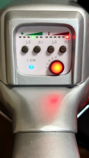 市瀬のハチコウスタンド型ドライヤーHQターボⅡイオン【ガンメタル】日本製イオン発生・風熱メモリーセットプッシュボタン式