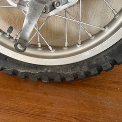 ホンダCRM50 純正リアホイールタイヤASSY　検NSR50TZRエイプモンキーゴリラの画像